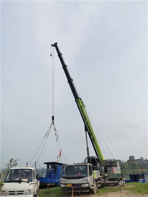 宣州区桥梁建设吊装案例